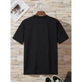 thumbnail image 2 of T-Shirt Col Rond Décontracté pour Hommes avec Imprimé IBIZA Town, Tissu Tricoté 100 % Polyester, Coupe Régulière Manches Courtes pour Adulte, Homme, Femme, Adolescent, Adolescent, Fête des Pères, Fête des Mères, 2 of 5