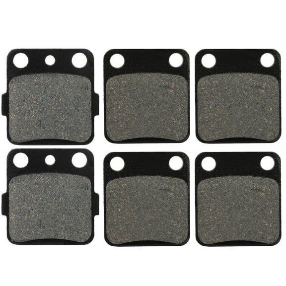 ECCPP Brake Pads For Yamah Wolverine 350 Warrior 350 Blaster 200 Banshee 350 Braking for Raptor 125 YFZ350 YFS200 YFM 350 YFS200 YFM125R, FA54 Front and Rear Brake Pads