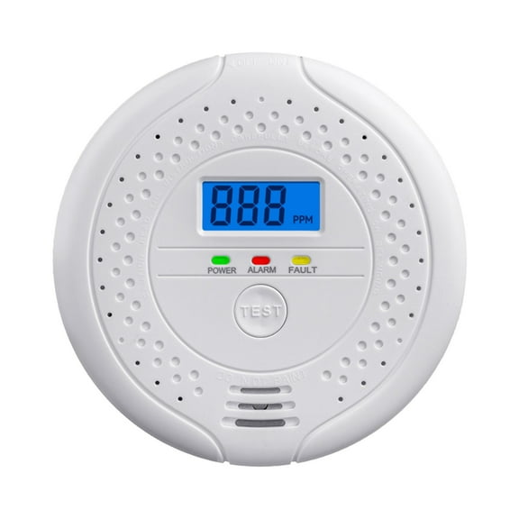 Clearance! Home Decor Measuring Tools : Combustible Alarm Home and Kitchen Device White,10.5X10.5X3.3cm