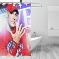 thumbnail image 2 of John Cena Shower Curtain, Waterproof Bathroom Shower Curtains, Washable Cloth Shower Curtain With 12 Hooks, 72 "W X 72" L, 2 of 9