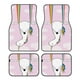 thumbnail image 1 of Fotbe Aerial Yoga for Unicorn Juego de 4 Tapetes para Auto con Estampado – Alfombrillas de Goma Reforzada, Diseño Antideslizante, Protección para Todo el Año – Vehículos, Autos, Camionetas y SUVs, 1 of 7