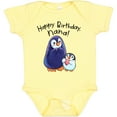 thumbnail image 3 of Inktastic Happy Birthday, Nana Cute Penguins Boys or Girls Baby Bodysuit, 3 of 5
