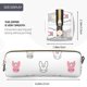 thumbnail image 3 of Easygdp Girl Rabbit para Estuche de Lápices de Cuero, Estuche de Papelería de Cuero, Estuche de Gran Capacidad con Cremallera, 3 of 7
