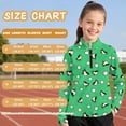 thumbnail image 6 of Psesaysky Girls Half Zipper Sweatshirts Cute Trendy Fall Pullover Crop Tops for Teen Girls Long Sleeve Sweater Cartoon Bird Golf Print Winter Fleece Jacket 8-9 Years, 6 of 6