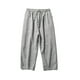 thumbnail image 4 of Pantalones largos para hombre, moda de verano, lisos, informales, con cintura elástica y bolsillos, 4 of 5