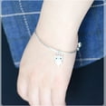 thumbnail image 3 of Guardurnaity Bonito y encantador Color plateado con forma de búho, colgante, decoración Artificial, de aleación, brazalete para mujeres y niñas Ropa, zapatos y accesorios Miscelánea, 3 of 6
