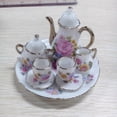 thumbnail image 5 of 8Pcs/Set 1/6 Porcelain Dining Ware Teapot Dish Miniature Dolllhouse Accessories, 5 of 7