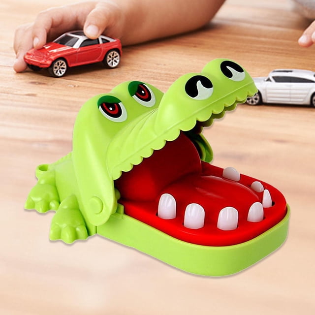BELOVING Jeu de Morsure de Doigt Jouet Classique pour Halloween Vacances Jaune