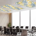 thumbnail image 5 of Fluorescent Light Covers 1 Pack 4x2 ft Lemon Fruit Ceiling Light Covers Leaves Vintage Blue Light Filters for Classroom, Office & Home, Drop Ceiling Light Covers, 5 of 8