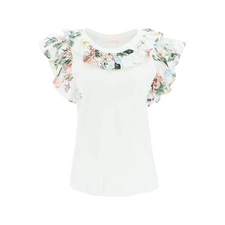 

See by chloe frilly top
