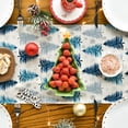 thumbnail image 3 of Árbol de Navidad con forma artoide de mesa, copos de nieve, Navidad, 3 of 5
