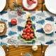 thumbnail image 3 of Árbol de Navidad con forma artoide de mesa, copos de nieve, Navidad, 3 of 5