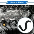 thumbnail image 2 of Unique Bargains 1 Pc Heater Hose for Land Rover Range Rover Evoque 2.0L L4 2012-2017 Good Sealing Rubber Black Engine Water Inlet Tube, 2 of 7