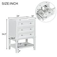 thumbnail image 5 of 24" Bathroom Vanity With Sink with Drawer and Open Shelf, 5 of 9