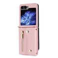 thumbnail image 6 of For Samsung Galaxy Z Flip 5 Wallet Leather Case with Card Holder Leather Phone Case For Samsung Galaxy Z Flip 5 ZFlip4 ZFlip3 Shockproof Protective Cover For Galaxy Z Flip 5, 6 of 10
