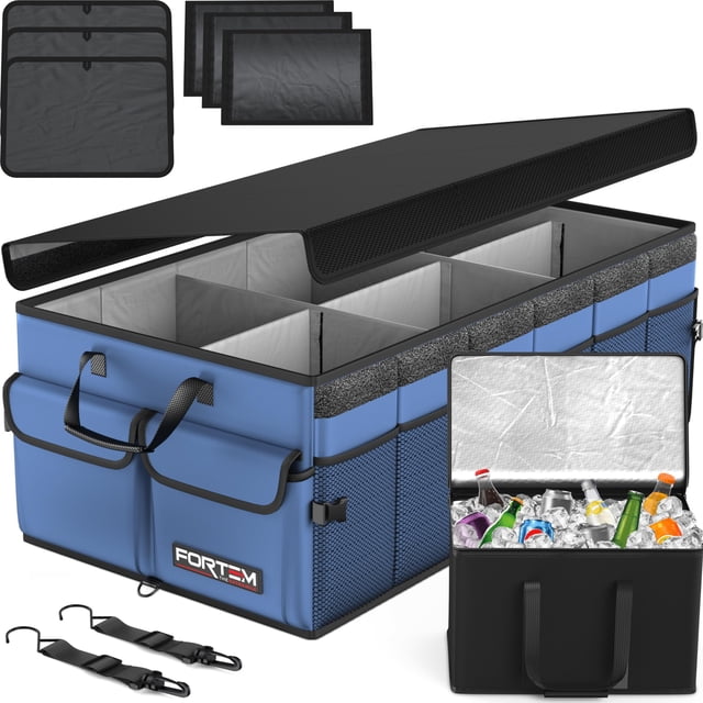 Organizador de Maletero FORTEM con Cooler 105L Oxford 600D