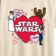 thumbnail image 3 of Star Wars - Valentines Scribble - Women's Short Sleeve Graphic T-Shirt, 3 of 5