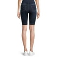 thumbnail image 4 of Oh! Mamma Maternity Women's Bermuda Shorts with Underbelly Panel and Release Hem (Women's & Women's Plus), 4 of 6