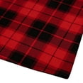 thumbnail image 6 of Gamivast Tunic Tops For Women Plaid Print Skew Neck Dressy Tops 3/4 Sleeve Asymmetrical Tops Comfy Loose Fit Casual Office Work Wear, 6 of 7