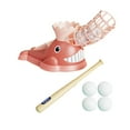 thumbnail image 2 of Máquina de lanzamiento para niños, entrenador de béisbol semiautomático, equipo de béisbol para niños 6 pelotas de béisbol, 2 of 9