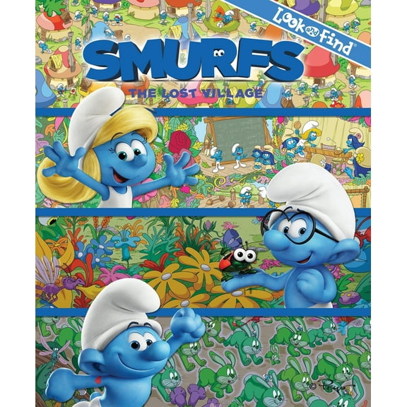 Pre-Owned Smurfs 3 Look and Find: The Lost Village - PI Kids (Hardcover) 1503715922 9781503715929