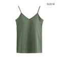 thumbnail image 2 of Minnieouse Chaleco Camiseta sin mangas Correa ajustable Camisones amigables con la piel Flaco Sexy Push-Up Ropa Tops Buena elasticidad Blanco S Prendas para la parte del cuerpo TYPE5 NO8 Minnieouse AP011309-10B, 2 of 6