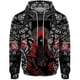 thumbnail image 2 of Sudadera con capucha y estampado de hombre lobo con capa roja elegante, novedad, sudadera con capucha moderna y versátil, sudadera con capucha para hombre, ropa para hombre, 2 of 5