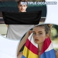 thumbnail image 6 of Garronmavis Antigua and Barbuda Flag Sun Moon Car Seat Cover Towel 1 PC Easy Installation Includes Storage Bag for Cars SUV Trucks Sedan Van Auto Interior Decor, 6 of 9