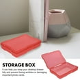 thumbnail image 3 of MasteelfCA 8pcs Plastic Storage Boxes Postcards Storage Cases Photos Organizing Boxes, 3 of 5
