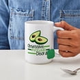 thumbnail image 4 of CafePress - Cute Avocado - 15 oz Ceramic Large White Novelty Mug, 4 of 6