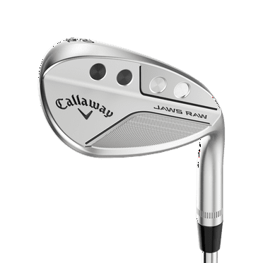 Pre-Owned RH JAWS RAW Chrome Wedge Mens Steel Shaft 60°-10° (Bounce) S Grind True Temper Dynamic Gold Spinner 115 Steel Wedge Flex