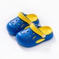 thumbnail image 6 of HCNTES Kids Non-Slip Casual Slides Soft Sandals Spring Summer Water Shoes for Children Beach Pool Shower Homewear(Z01-Blue,4.5), 6 of 6