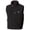 Black, variant on Windproof Layering Vest Black 3Xlarge