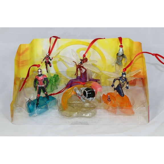Disney Ant Man & The Wasp Christmas Ornament 6pc Custom Holiday Set Marvel Super Hero