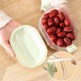 thumbnail image 3 of 3 Layer Food Storage Containers with Lid Plastic Removable Stackable Silicone Ring Leak Proof Air Tight Food Storage Box, 3 of 8