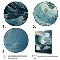 thumbnail image 3 of Designart "Furious Storm Over the Ocean IV" Nautical & Beach Canvas Print, 3 of 5
