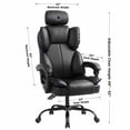 thumbnail image 4 of Imperial Black Dallas Cowboys Champ Chair, 4 of 5