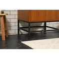 thumbnail image 5 of Elegant Decor Eugene 24" Aluminum MDF Single Bathroom Vanity in Teak, 5 of 8