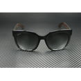 thumbnail image 2 of GG0034S-002 Black/Green 54mm Gucci GG0034S Urban Rectangle Woman Sunglasses, 2 of 6