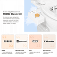 thumbnail image 5 of TUSHY Bidet Classic 3.0 -Toilet Attachment with Self Cleaning Spray and Retractable Nozzle, Fits Almost Any Toilet Seat, Non Electric with Feminine Wash, Quick Install (Bamboo Knob), 5 of 13