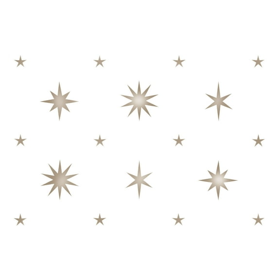 Star Wallpaper Wall Stencil SKU #2694 by Designer Stencils