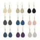 thumbnail image 2 of Pendientes colgantes Qarigey en forma de gota de agua, 2 of 6