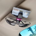 thumbnail image 6 of Cheers.US Glasses Holders for Car Sun Visor, Sunglasses Holder Clip Hanger Eyeglasses Mount, Double-Ends Clip and 180 Degree Rotational Car Glasses Holder with Ticket Card Clip, 6 of 7
