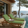 thumbnail image 5 of Codi Lounge Chair Cushion, Outdoor Chaise Cushions for Pool, Double Waterproof Fabric, 70 x 22.5 x 3.5 Inch Green, 5 of 14
