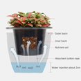 thumbnail image 4 of 3pcs Herb Pot, Indoor Herb Pot, Auto Watering Flower Pots, 4 of 4
