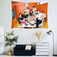 thumbnail image 3 of BTS Theme Party Birthday Supplies Backdrop BTS Bangtan Boys Tapestry Photo Decoration BTS Party Banner Backdrop for Home Wall Hanging(BAN-BTS), 3 of 4