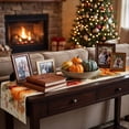 thumbnail image 6 of Fall Pumpkin Table Runner,Autumn Harvest Floral Table Linen for Thanksgiving Seasonal Dining Table Decorative, 6 of 6