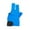 Blue, variant on harayaa 3 Fingers Billiard Glove Non Slip Snooker Glove for Training Indoor Practice Black