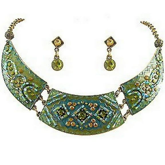 Bohemian Beaded NE ER Set - NE-WN262OV