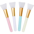 thumbnail image 1 of 4 Uds. Brocha para máscara, brocha cosmética de silicona, brocha aplicadora de mascarilla Facial, brochas de maquillaje suaves para crema facial y ojos o aplicación DIY JM, 1 of 5